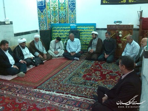 بازدید فرماندار شهرستان آزادشهر از پروژه های عمرانی روستای رودبار 