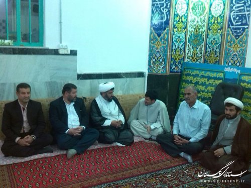 بازدید فرماندار شهرستان آزادشهر از پروژه های عمرانی روستای رودبار 