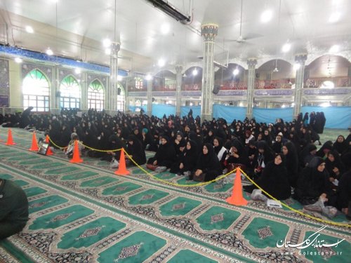 برگزاری تجمع بزرگ ملی مدافعان حریم خانواده باحضورفرماندارعلی آبادکتول
