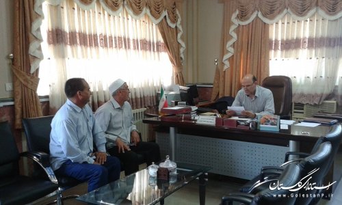 ملاقات مردمی فرماندار شهرستان  ترکمن برگزار شد
