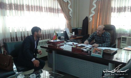 ملاقات مردمی فرماندار شهرستان  ترکمن برگزار شد