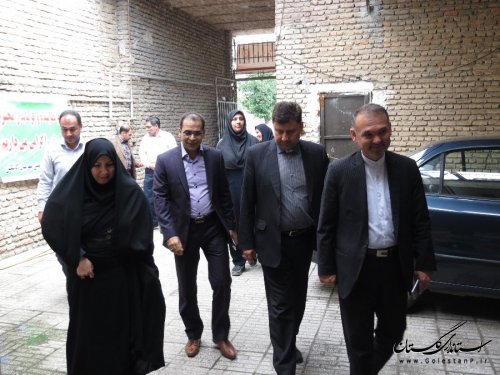 نشست نماینده، فرماندار گالیکش و دکتر رحمانی مدیرکل بهزیستی گلستان