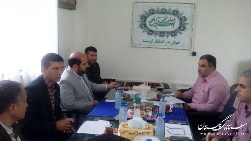 جلسه هماهنگی برگزاری کنکور سراسری در فرمانداری علی آبادکتول برگزار شد