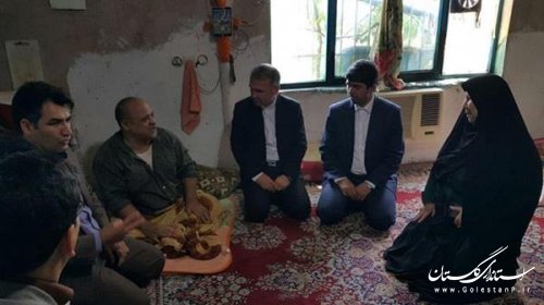 دیدار فرماندار، نماینده و مدیرکل بهزیستی از اداره بهزیستی کلاله