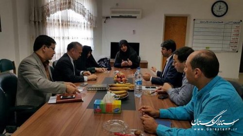 دیدار فرماندار، نماینده و مدیرکل بهزیستی از اداره بهزیستی کلاله