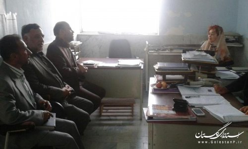 بازدید فرماندار شهرستان ترکمن از روستای قره قاشلی