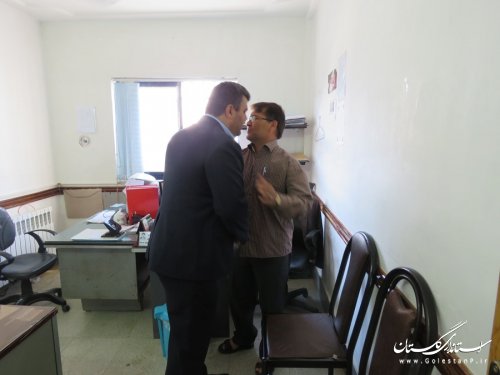 دیدار مهندس صادقلو فرماندار شهرستان رامیان از بهزیستی
