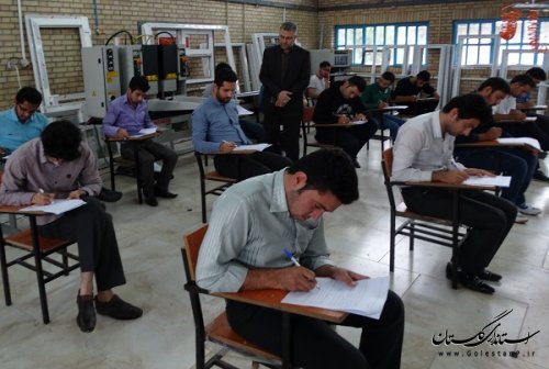 آزمون ارزیابی پایان دوره متصدیان ترافیک اداره کل راه آهن شمال شرق 2 برگزار گردید