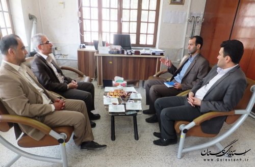 بازدید سرزده فرماندار کردکوی از اداره بهزیستی شهرستان