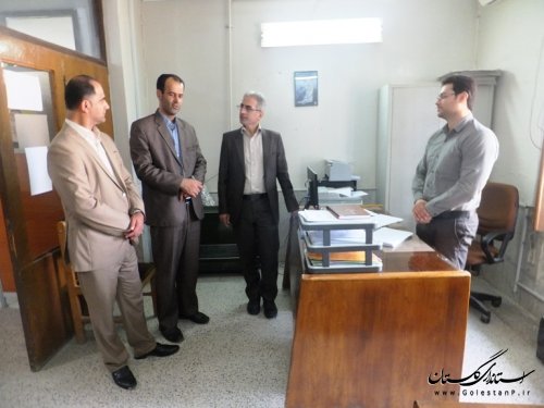 بازدید سرزده فرماندار کردکوی از اداره بهزیستی شهرستان