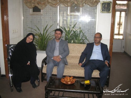 بازدید فرماندار علی آبادکتول از مرکزتوانبخشی میعاد