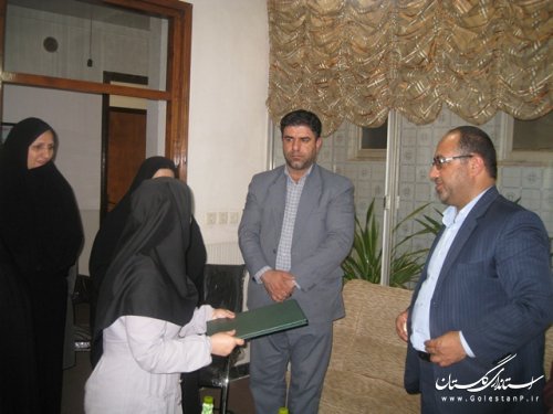 بازدید فرماندار علی آبادکتول از مرکزتوانبخشی میعاد