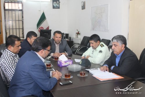 تشکیل جلسه شورای هماهنگی ثبت احوال شهرستان مراوه تپه