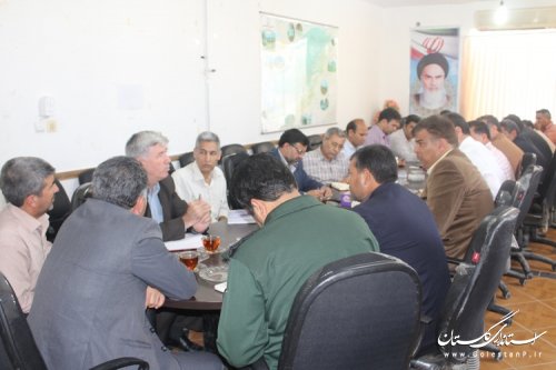 تشکیل جلسه کمیته مردمی اقتصاد مقاومتی شهرستان مراوه تپه
