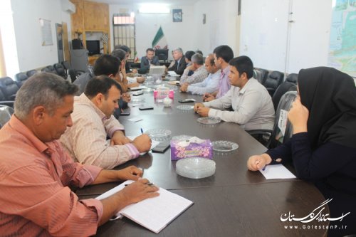 تشکیل جلسه کمیته مردمی اقتصاد مقاومتی شهرستان مراوه تپه