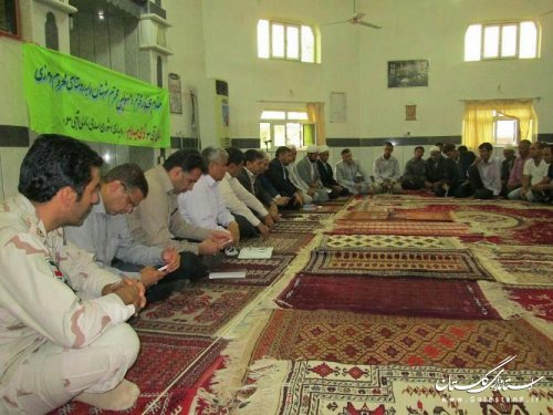 جلسه پرسش و پاسخ مسئولین شهرستان با اهالی نارلی آجی سو