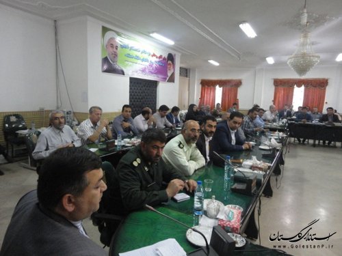 چهارمین جلسه شورای اداری شهرستان علی آباد کتول برگزارشد