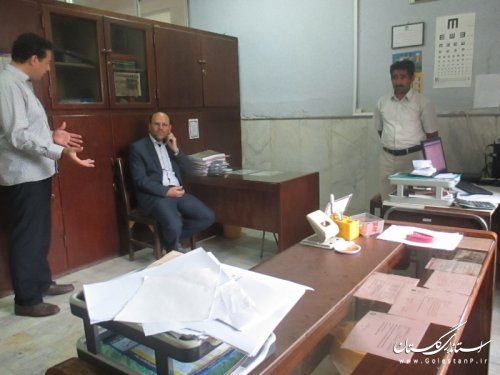 بازدید فرماندار ترکمن از اداره بهزیستی شهرستان