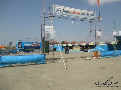 پایگاه فرهنگی تابستانه پیامبر اعظم (ص) در محل اسکله آغاز به کار کرد