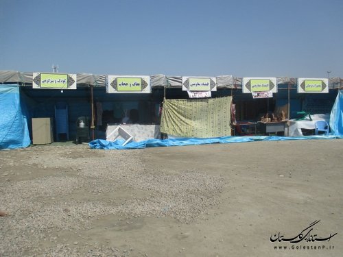 پایگاه فرهنگی تابستانه پیامبر اعظم (ص) در محل اسکله آغاز به کار کرد
