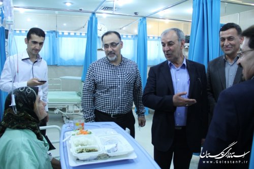 فرماندار گرگان به طور سرزده از بیمارستان حکیم جرجانی بازدید کرد