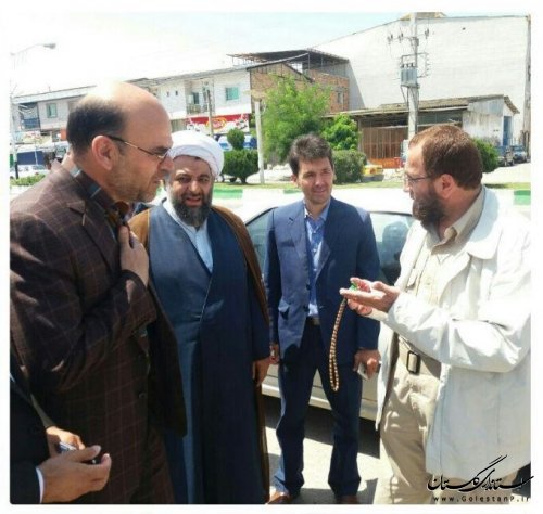 جانمایی یادمان شهدای گمنام شهرستان ترکمن