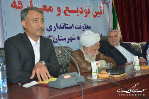 فرماندار جدید شهرستان گنبدکاووس معرفی شد