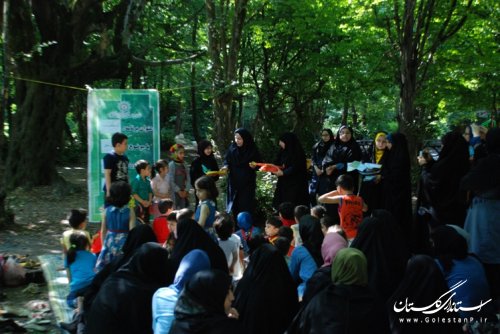 مسابقه نقاشی با موضوع «آب جایگزین ندارد» در گرگان برگزار شد