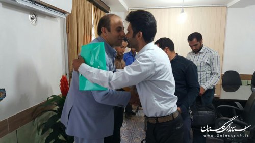 برگزاری جلسه ماهانه دهیاران با بخشدار بخش کوهسارات مینودشت