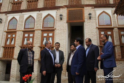 بازدید فرماندار از سه موزه شهری و 2 روستای هدف گردشگری در شهرستان