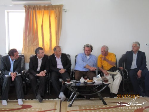 بازدید گروه سرمایه گذاری کشور مجارستان از ظرفیت های شهرستان گمیشان