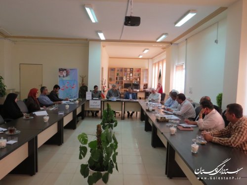 چهارمین جلسه شورای آموزش و پرورش شهرستان آق قلا برگزار شد