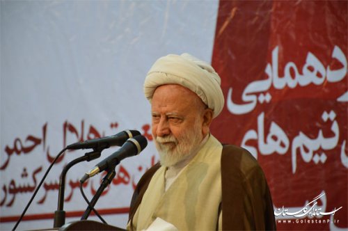 ضریب آمادگی نیروهای هلال احمر باید بیش از نیروهای نظامی باشد