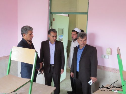 بازدید فرماندار از برنامه های طرح هجرت 3 در شهرستان آق قلا