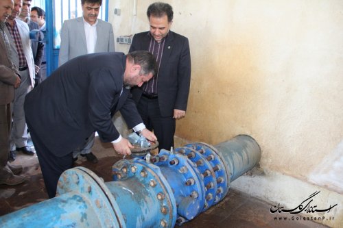 بهر مندی 2 روستای شهرستان آزادشهر از نعمت آب شرب سالم و بهداشتی