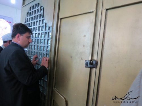 زیارتگاه عاصف ابن برخیا(ع) شهرستان گالیکش غبار روبی شد