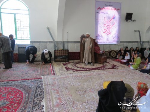 زیارتگاه عاصف ابن برخیا(ع) شهرستان گالیکش غبار روبی شد