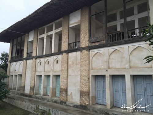 پيشرفت فيزيكي بيش از 60 درصد مرمت خانه تاريخي كبير گرگان