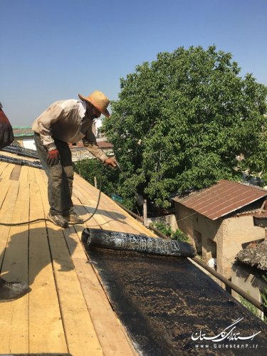 پيشرفت فيزيكي بيش از 60 درصد مرمت خانه تاريخي كبير گرگان