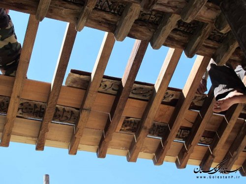 پيشرفت فيزيكي بيش از 60 درصد مرمت خانه تاريخي كبير گرگان