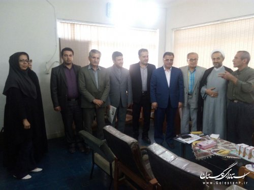 حضور رئیس شورای اطلاع رسانی استان در دفتر روزنامه اطلاعات