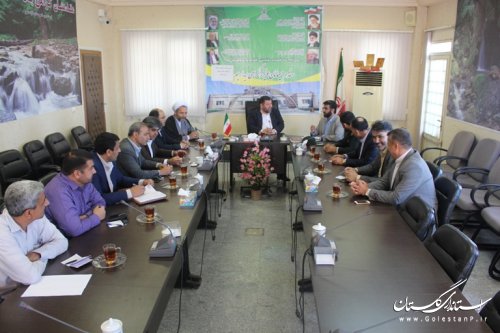آخرین جلسه استقبال ازکاروان خدام رضوی در شهرستان آزادشهر برگزار گردید