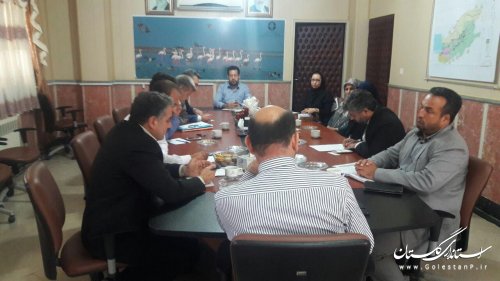 دیدار مدیر کل امور اجتماعی و فرهنگی استانداری با فرماندار ترکمن