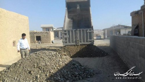 بخشدارمرکزی مراوه تپه از روستای قربان پیکار و قره گل کله بازدید کرد 