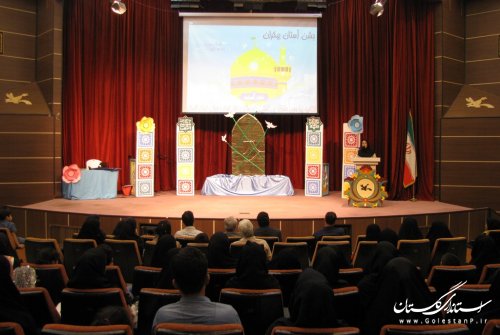 برگزیدگان چهاردهمین جشنواره ملی کودک و نوجوان رضوی در گلستان تجلیل شدند