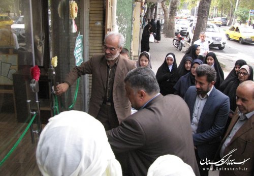 نمايشگاه آثار رضوي با عنوان در آستان بيكران در گرگان گشايش يافت