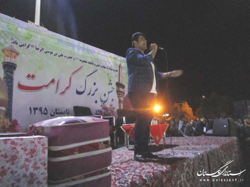 جشن دهه کرامت در ساحل بندرگز برگزار شد