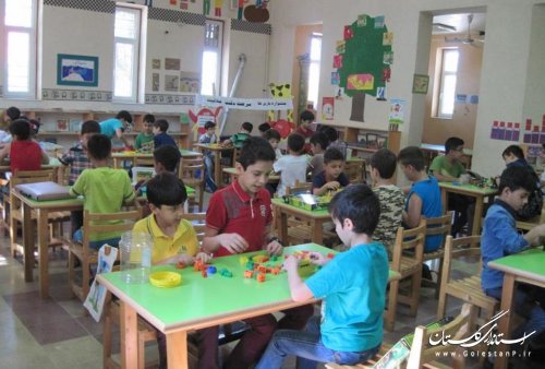 برپايي جشنواره سرعت، دقت، خلاقيت در مركز فرهنگي هنري شماره دو گنبد كاووس