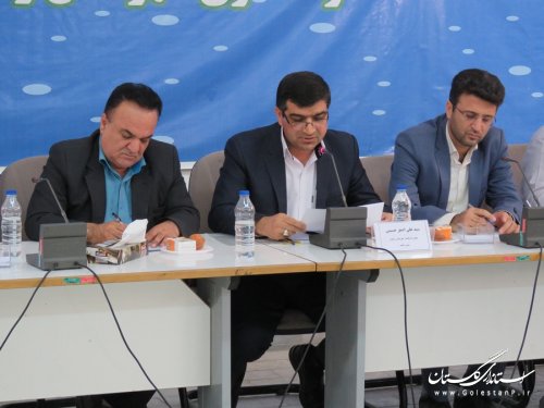 جلسه کارگروه سلامت و امنیت غذایی شهرستان  رامیان