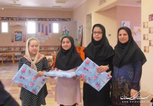 برگزاري مسابقه كتاب خواني بانوي معصوم در مركز فرهنگي هنري آق قلا